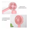 KFMX Mini Ventilador Portátil Base Y Mano Portátil Recargable