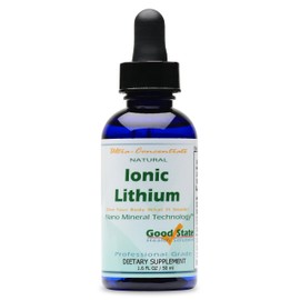 Good State Liquid Ionic Lithium Ultra Concentrate (10 drops equals 500 mcg - 100 servings per bottle)
