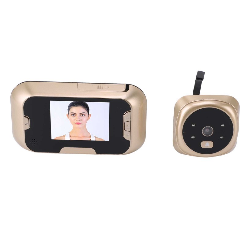 Peephole Camera Automatic Photo Taking 120° Viewing Angle Infrared Night