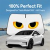 300T Windshield Sun Shade for Model Y Model 3, Cool