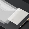 Vxcbad Pack of 30 A4 Lever Arch Files - Transparent