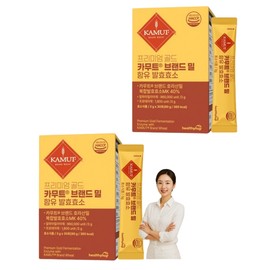 Unij Healthcare Partner Gold Kamut Enzyme Grain Enzyme Kamut Kamut Effects 30 sachets, 2 pcs 🍀1+1 pcs / 골드 카무트 효소 곡물효소 카모트 카무트효능 30포, 2개 🍀1+1개