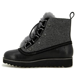 Jambu Women's Turin Waterproof Fashion Boot, Black, 8.5