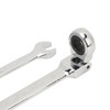 Flex Head Ratcheting Combination Wrench Set Chrome Vanadium Steel Quick