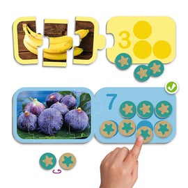 Count and Complete 1 to 10 Math Game with Puzzles