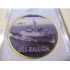 US NAVY - USS Raleigh (LPD-1) Challenge Coin