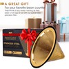 Stainless Steel Coffee Filter Compatible with Chemex Hario Bodum &
