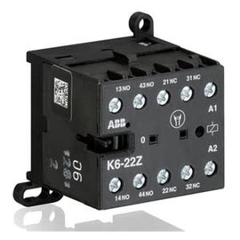 ABB K6-22Z-84 Control Relay, 2NO/2NC, 120V AC Coil