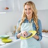 samsto Kitchen Cloths 100% Cotton, Grey Waffle Dish Cloths for