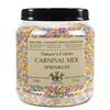 India Tree Nature's Colors Carnival Sprinkles - 2.9 lb Bulk