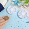 CRASPIRE 2 Boxes Ocean Nail Art Set 3D Charms 12