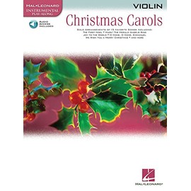 Hal Leonard Instrumental Play-Along Christmas Carols (Violin) Vln Boo