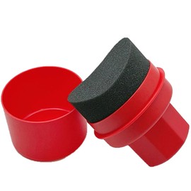 Tyre Dressing Applicator, Tyre Shine Applicator Tyre Cleaning Brush Curved Tyre Shine Applicator, 85 * 85 * 120MM, Reusable Car Cleaning Brush For Car Tire Gloss And Cleaning