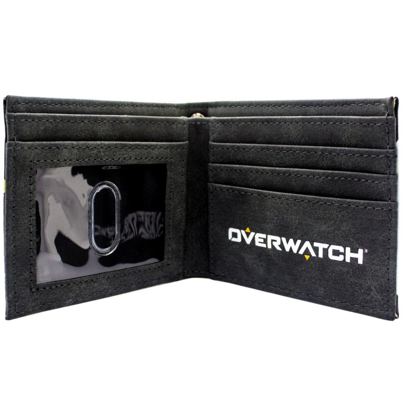 Pharah Omnic Crisis Hero Shooter Squad Montage Wallet Bi-Fold ID