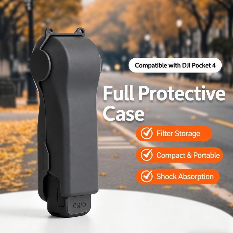 uconsmimo Hard Shell Case Compatible with DJI Osmo Pocket 4
