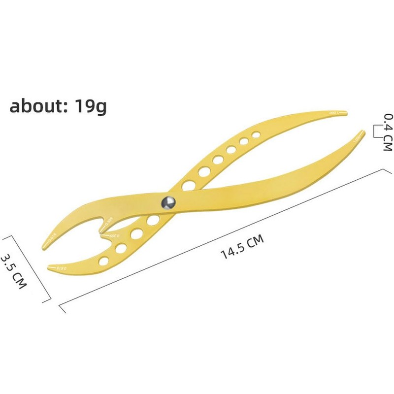 HOTWE Eyebrow Golden Ratio Ruler, 1:0.618 Makeup Measurement Tool,Eyebrow Marking