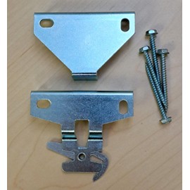 Rollease Installation Brackets for R Series and Skyline Clutch. Roller Shades (Zinc R16, 1.5" Projection)