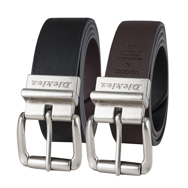 Dickies Women's Belts, Black/Brown, Medium