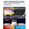 Proadsy 2026 Upgrade Front Windshield Sun Shade Foldable Sunshade Protector