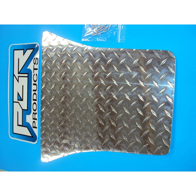 PBR Ez go RXV golf cart Diamond Plate Polished Aluminum