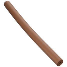 Sammons Preston 57179 Foam Tubing for Utensil Handles, Pack of 6, 7/8" Diameter, 1/4" Bore, 12" Length, Tan