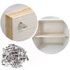 120 Packs Shelf Pins, 5mm Shelf Support Pegs Spoon Shape