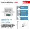 EMOS GoSmart Dimmer Module/Zigbee Smart Switch with App, Dimmable Flush-Mounted