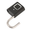 Smart Keyless Fingerprint Padlock Waterproof Biometric Prevent Theft Rechargeable USB