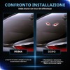 Teguangmei Solare Luce LED di Occhi Diavolo per Finestrino Auto