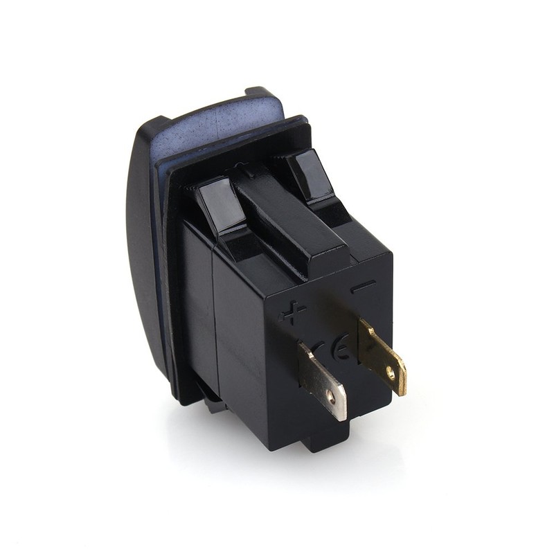 DC 12V-24V USB Car Charger, LED Dual USB Car Charger