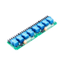 KNACRO 8-Channel Relay Module High Low Level Triggering Optocoupler Isolation Load 30A DC 30V AC 250V for PLC Automation Control, Industrial System Control(DC 5V 8-Channel)