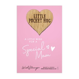 WishStrings ‘Special Mam’ Pocket Hug | Thoughtful Gift for Mum | Keepsake Token for Mother’s Day, Birthday or Just Because | Sentimental Letterbox Gift