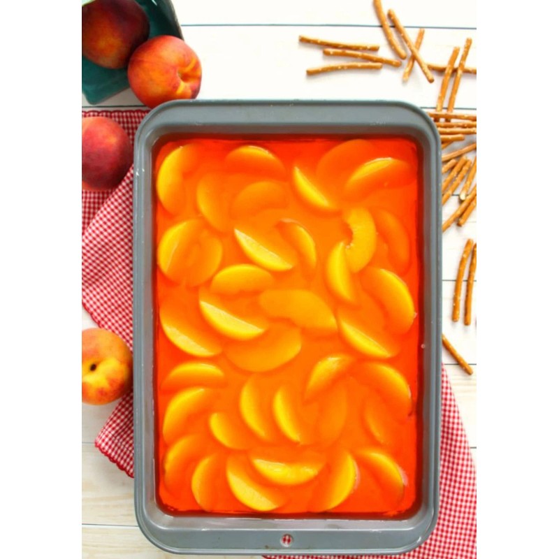 Jell-O Jell O Peach Gelatin Dessert 3 Ounce Pack of