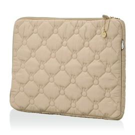 Hapitas Quilted Flat Pouch, Miffy, Stylish, Lightweight, Quilted Flat Pouch, Period, Sold, gray