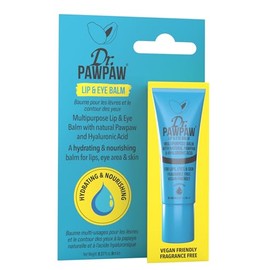 Dr. PawPaw - Bálsamo labial multiusos para labios y ojos, bálsamo labial hidratante vegano, crema hidratante para ojos con PAWPAW natural y ácido hial