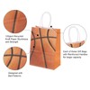 sourcing map 50pcs Basketball Gift Bags with Handles Bulk, 3.1"x8.3"x5.9"