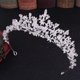 Crown Bridal Crown Tiara Crystal Birthday Tiara Hair Jewellery Woman Girls Hair Jewellery Hen Party Princess Costume Hair Jewellery Wedding Bride Gift