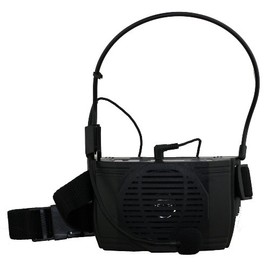 Hisonic HS125-EZ 6 Watts Waistband Amplifier, Black