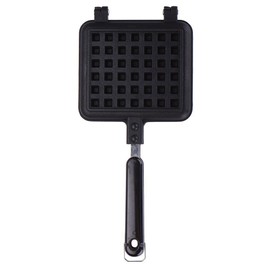 OFKPO Waffle Maker, Non-Stick DIY Waffle Baking Mould Tray Waffle Pan with Handle for Stovetop