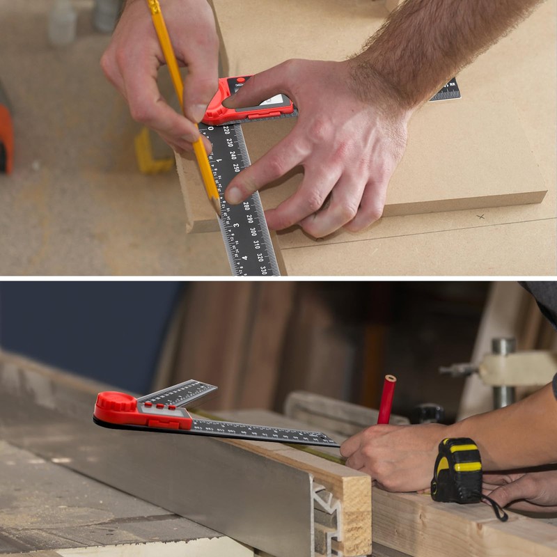 HENGBIRD 2 in 1 Protractor Digital 360° Multi Angle Gauge