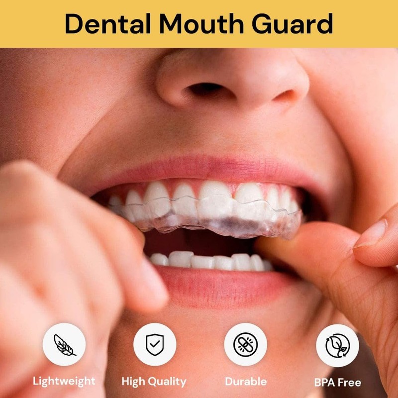 EZONEDEAL 2 Pack Mouth Guard for Clenching Teeth at Night