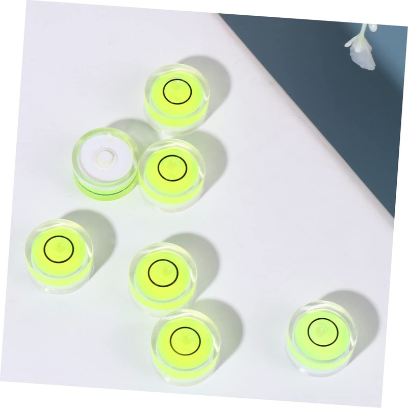 Angoily Bubble Levels for 16pcs 15x8mm Circular Bubble Level Universal