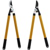TOLSEN Bypass Loppers and Pruners, Telescoping Tree Pruner, Anvil Lopper,