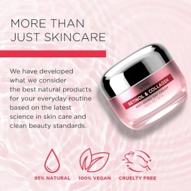 Azure Crema Facial Coreana Retinol Y Colágeno, 1.7 Oz (2)