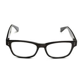 Foster Grant Conan Multifocus Rectangular Reading Glasses, Black and Milky Grey/Transparent, 54 mm + 3.25,5010366-325.COM