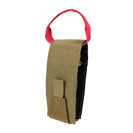 Portable Medical Insert Tactical First Aid Kit Organizer Pocket Trauma Pouch EDC Med Pouch Insert Panel Webbing Handle (Coyote Brown)