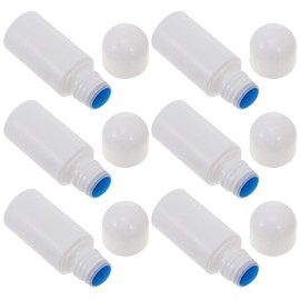 Beavorty 6pcs Applicator Bottle Sponge Head Bottle Empty Liquid Dispenser Refillable Skin Care Cosmetic Travel Lotion Storage Container for Scalp Hair Care 50ml