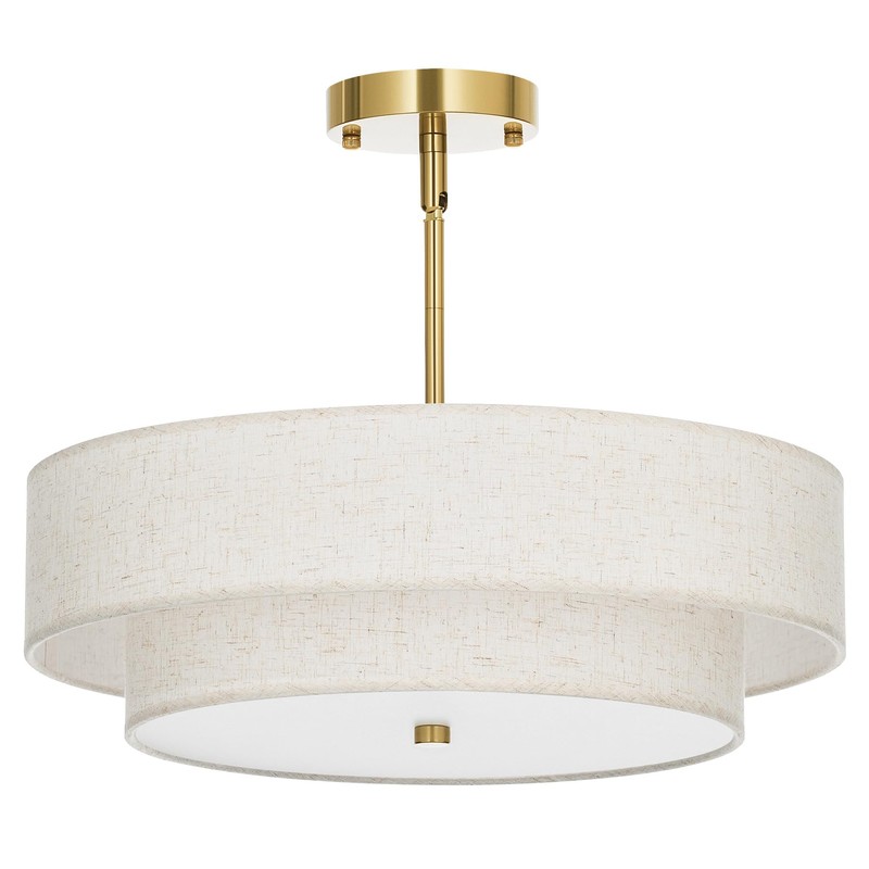 VONLUCE 4-Light Modern Chandeliers, 18" Chandeliers for Dining Room with