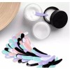 TIKA 100-Piece Mini Disposable Cosmetic Spatulas - Plastic Scoop Dispenser