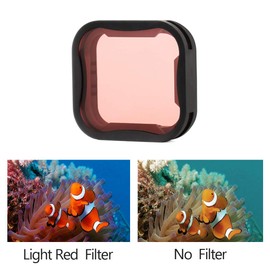 SOONSUN 3-Pack Lens Filter Red/Magenta / ND8 Filter for GoPro Hero 5 6 7 Black, Snorkel Diving Filter and Neutral Density Lens Filter Kit Lens Protector for GoPro Hero 5 6 7 Black Camera